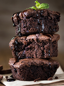 Eggless Brownie